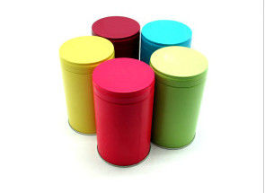 China Fantasie-Süßigkeits-Blechdose-kleine runde Behälter mit stapelbarem innerem Deckel fournisseur