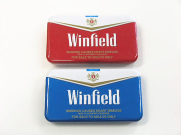 China Winfield-Qualitäts-Zigaretten-Blechdose-Metallzigarettenetui-Zigarettenetui mit Feuerzeug fournisseur
