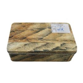 China Schiebedeckel-rechteckiger Zinn-Kasten-kundenspezifisches rechteckiges Metallzinn für das Süßigkeits-Verpacken fournisseur