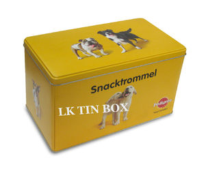 China Schoßhund-Nahrungsmittelmetallzinn-Behälter-kundenspezifisches Logo unterstes Druckzinnblech fournisseur