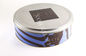 Keks-Plätzchen-Schokoladen-runder Zinn-Kasten mit kundenspezifischem Drucken fournisseur