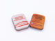 Kleiner Metalldraht-eingehängter Kondom-Zinn-Kasten mit Drucken und der Prägung fournisseur