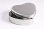 Asphaltieren Sie Herz geformten Zinn-Kasten-Behälter für Kerzen- und Schokoladen- und Cremesatz fournisseur