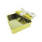 Zinnblech-Brotdose-Tee-Speicher-Zinn lagerte schwarze Farbe + Mattlack-Drucken schwenkbar fournisseur