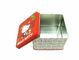 Hitze-Transferdruck-Metallzinn-Kasten-Quadrat-Plätzchen-Verpackennahrungsmittelgrad-Zinn fournisseur