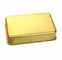 Fördernder Nahrungsmittelspeicher konserviert Goldfarbsüßigkeit mit eingehängtem Deckel und prägeartigem Logo fournisseur
