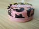 Kanister-Lippenbalsam-Zinn-Kasten Pms rosa Nettogewicht-0.5oz kleiner runder fournisseur