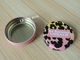 Kanister-Lippenbalsam-Zinn-Kasten Pms rosa Nettogewicht-0.5oz kleiner runder fournisseur