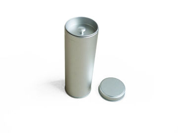 China Metallrunder Zinn-Kasten-runder Zinn-Kanister-runder Tee-Zinn-Kasten fournisseur