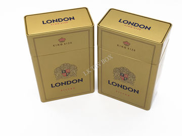 China London Premium Zigaretten-Blechdose Kundenspezifisch Logo Drucken für 10 Satz fournisseur