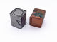 Kleiner quadratischer verpackender Tee-Zinn-Kasten, 75 76 Wein kundengebundener Zinn-Kasten fournisseur